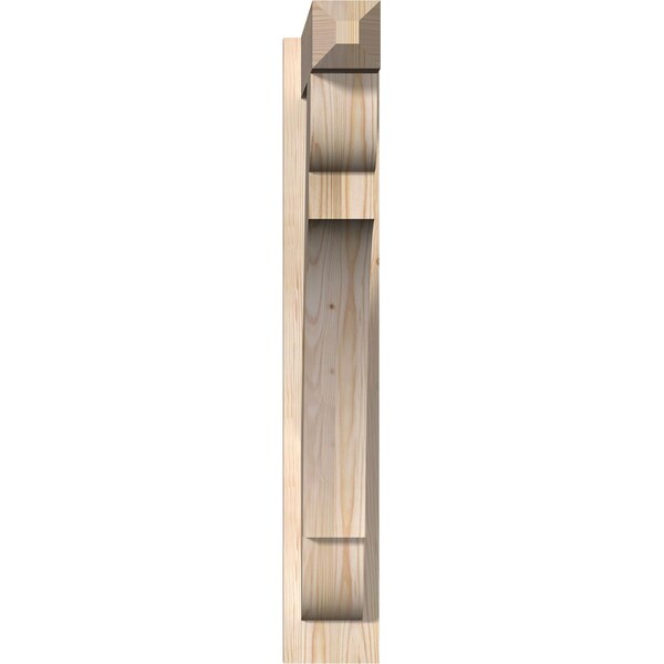 Olympic Craftsman Smooth Outlooker, Douglas Fir, 5 1/2W X 24D X 36H